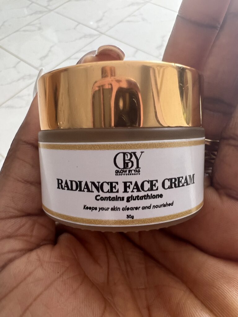 Radiance Face Cream - Glowbyyas Beauty Products And Spa